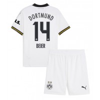 Camisa de time de futebol Borussia Dortmund Maximilian Beier #14 Replicas 3º Equipamento Infantil 2024-25 Manga Curta (+ Calças curtas)